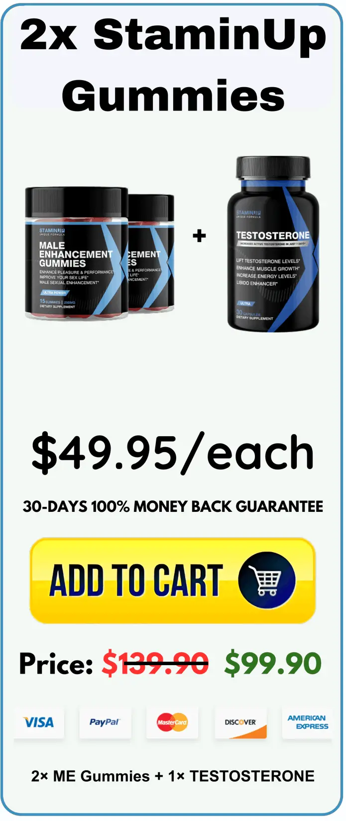 StaminUp Gummies best offer price